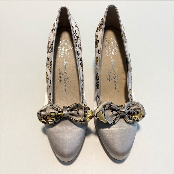 NEW American Duchess Seabury Heels Rare Newport Historical Society Size 7, 7.5 - Picture 3 of 11